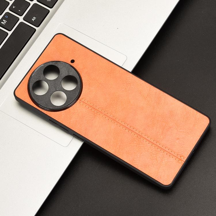 Funda para Teléfono Tecno Camon 30S y 30S Pro con Patrón de Vaca (Naranja)