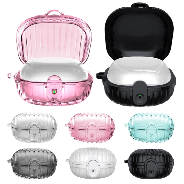 Estuche Protector para Auriculares Samsung Galaxy Buds2 con Cierre de Seguridad (Transparente)