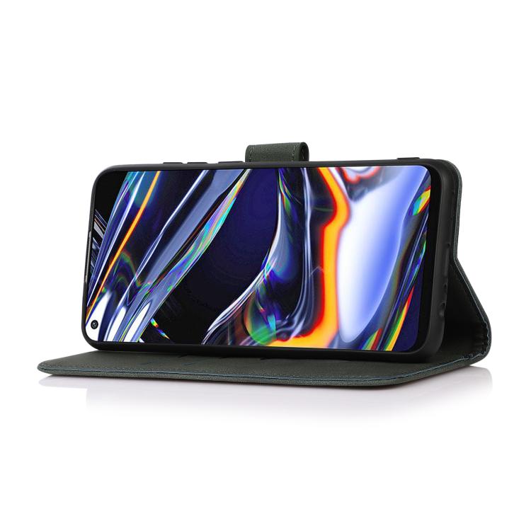 Funda de cuero con textura mate KHAZNEH para Samsung Galaxy XCover7 Pro (verde)
