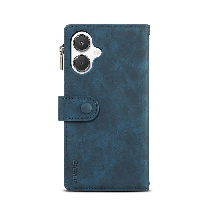 Funda de cuero con tapa RFID para Samsung Galaxy A07 4G ESEBLE, estilo retro esmerilado (verde oscuro)