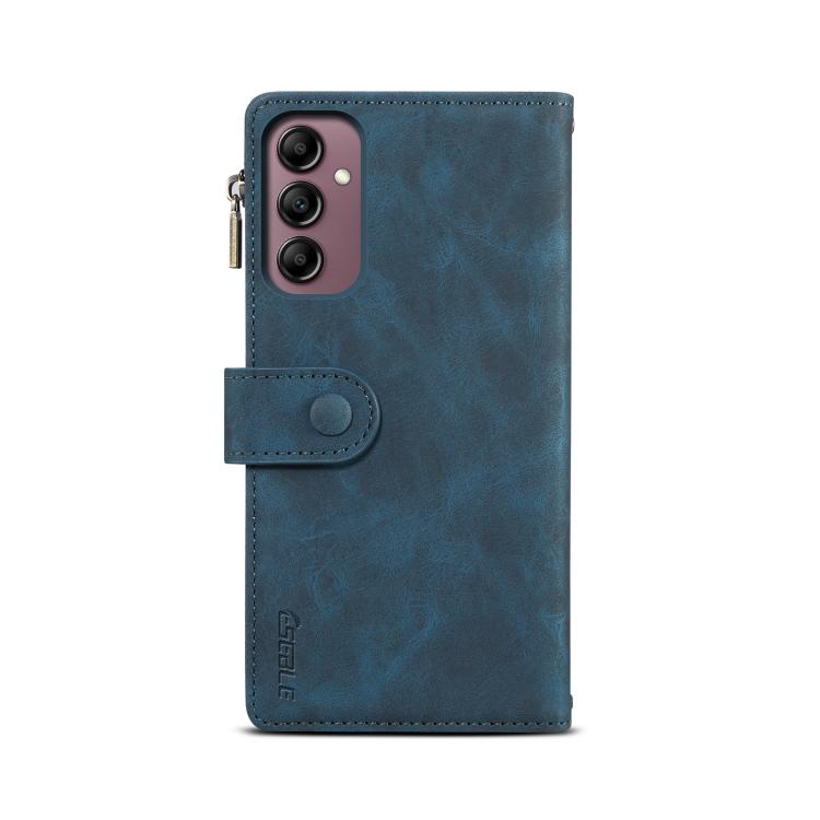 Funda de cuero con tapa RFID para Samsung Galaxy A17 5G ESEBLE, estilo retro esmerilado (verde oscuro)