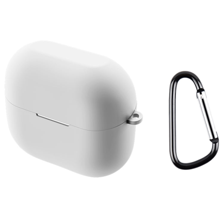 Funda Protectora de Silicona para Samsung Galaxy Buds 3/3 Pro Auriculares Bluetooth (Blanco)