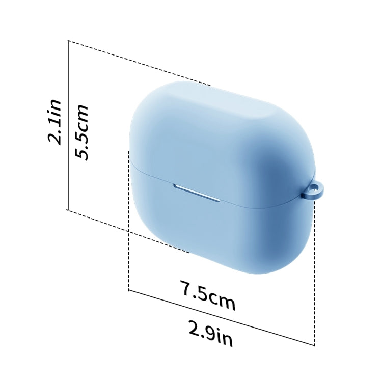 Funda Protectora Silicona para Auriculares Bluetooth Samsung Galaxy Buds 3/3 Pro (Azul Oscuro)