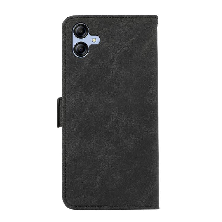 Funda de cuero con imán RFID ABEEL para Samsung Galaxy A07 5G (negra)
