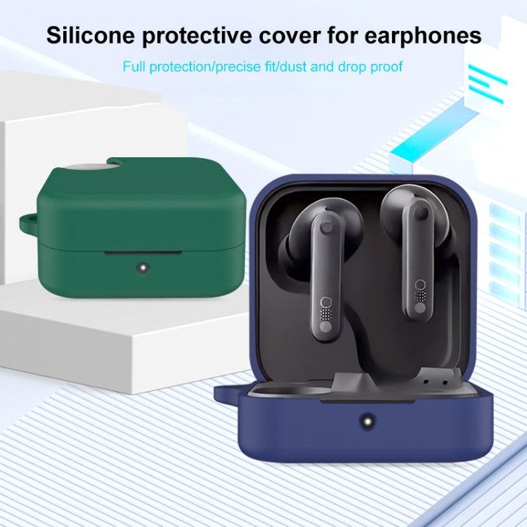 Funda Protectora de Silicona para Auriculares Bluetooth cmf By Nothing Buds Pro2 (Negra)