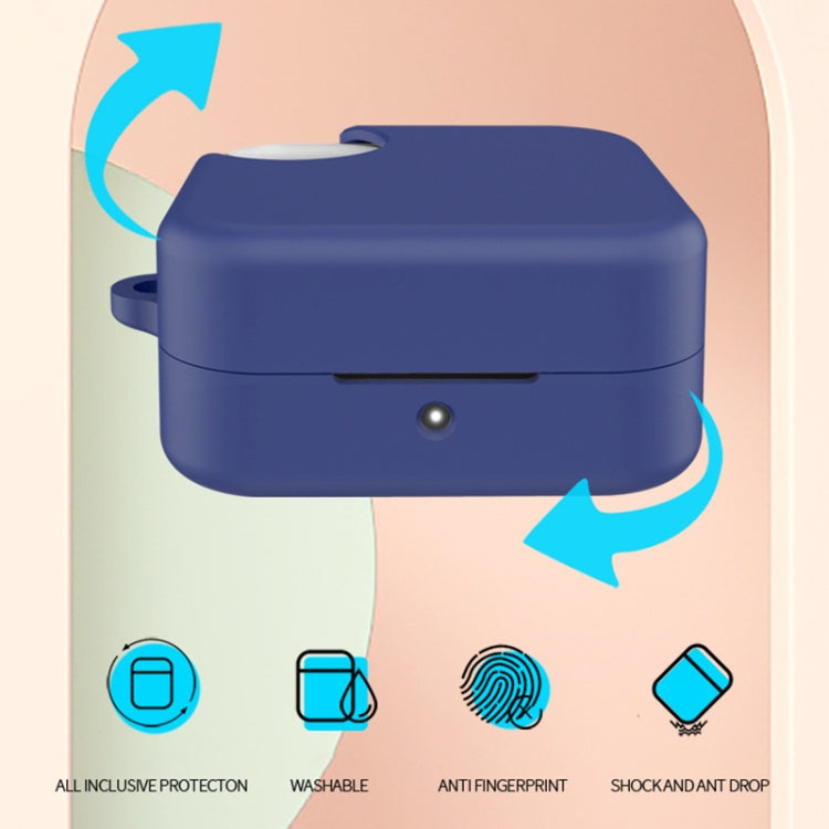 Funda Protectora de Silicona para Auriculares Bluetooth cmf By Nothing Buds Pro2 (Negra)