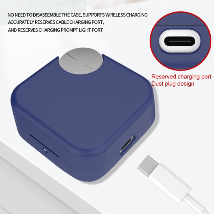 Funda Protectora de Silicona para Auriculares Bluetooth cmf By Nothing Buds Pro2 (Negra)