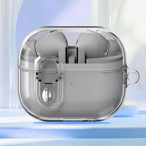 Funda Protectora para Auriculares Samsung Galaxy Buds 3/3 Pro a Prueba de Golpes Ice Crystals (Gris)