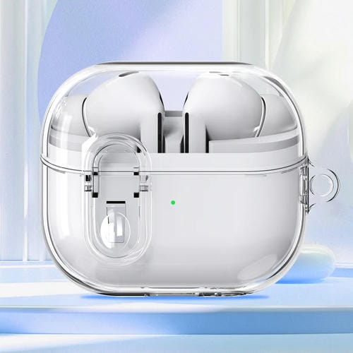 Funda Protectora para Auriculares Samsung Galaxy Buds 3 y 3 Pro a Prueba de Golpes (Transparente)