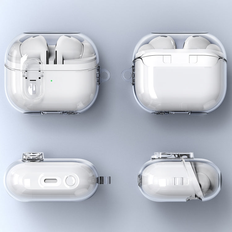 Funda Protectora para Auriculares Samsung Galaxy Buds 3 y 3 Pro a Prueba de Golpes (Transparente)