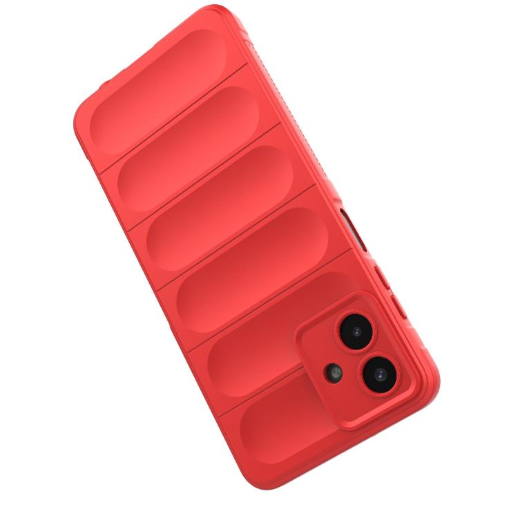 Funda de TPU + franela Magic Shield para Samsung Galaxy A07 4G (gris oscuro)