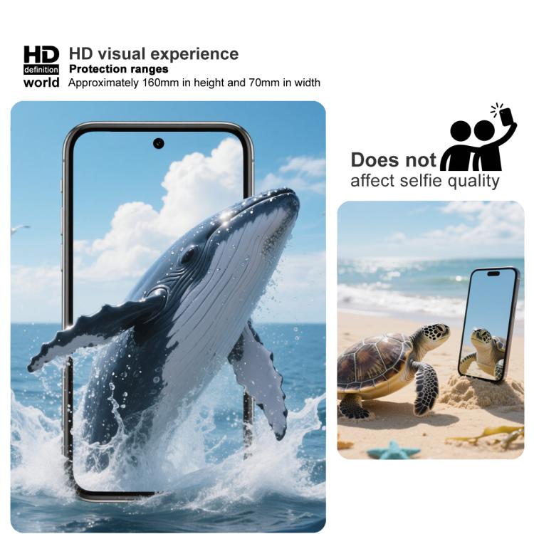 Película de vidrio templado de pantalla completa para Samsung Galaxy A07 4G imak H Series