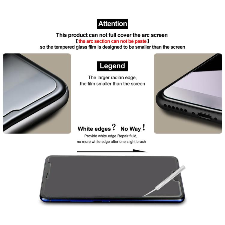 Película de vidrio templado de pantalla completa para Samsung Galaxy A07 4G imak H Series