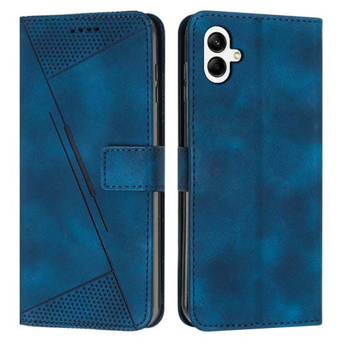 Funda de cuero triangular Dream Triangle con cordón para Samsung Galaxy A07 4G (azul)