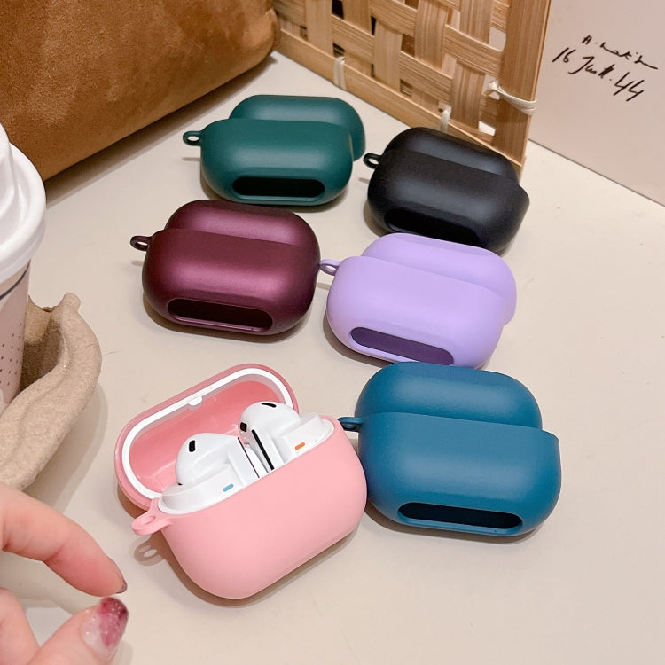 Funda Protectora para Auriculares Samsung Galaxy Buds3/3 Pro de PC Color Sólido Esmerilado (Negra)