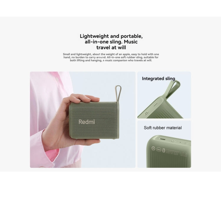 Altavoz Bluetooth Portátil Xiaomi Redmi Ip67 Resistente al Agua (Negro)