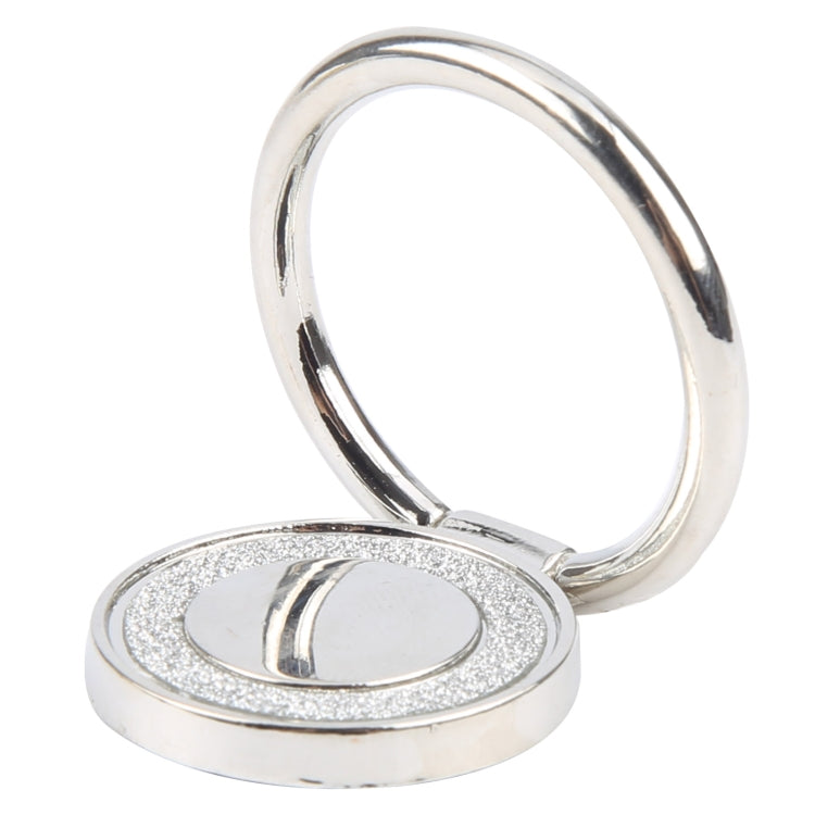 Soporte de Anillo para Teléfono Móvil Metal Brillante (Plateado)