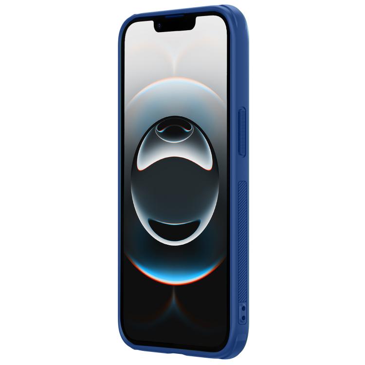 Funda para iPhone 16E Nillkin Frosted Shield Pro PC + TPU (Azul)
