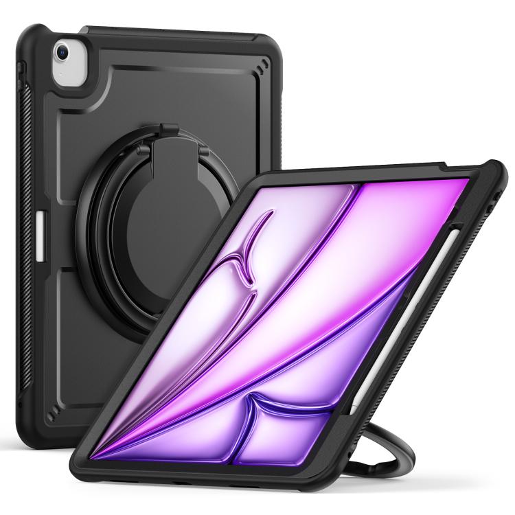 Funda Híbrida Honeycomb para iPad Air 13 con Asa y Correa (Negra) (2025/2024)
