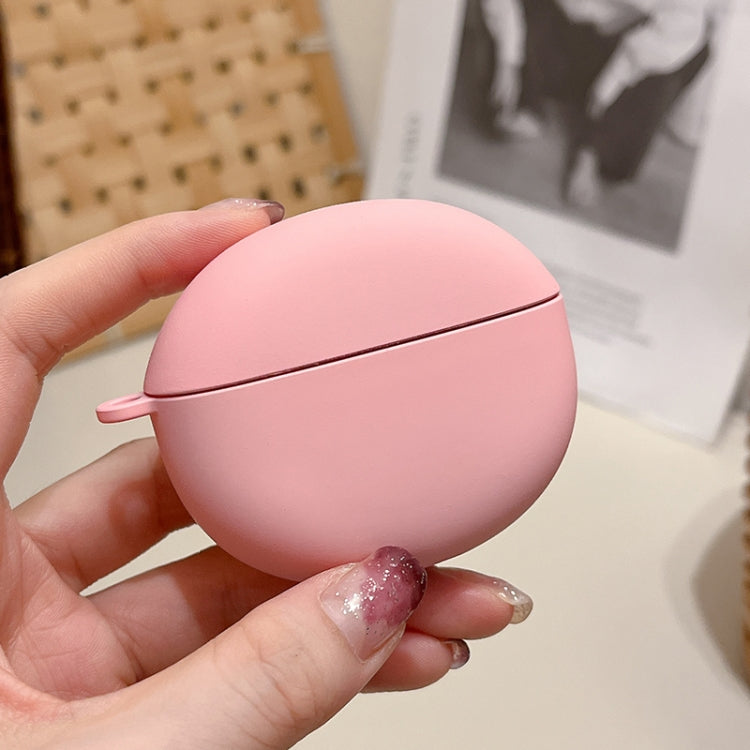 Funda Protectora Rígida Policarbonato Esmerilado para Auriculares Bluetooth Honor Earbuds X7 (Rosa)