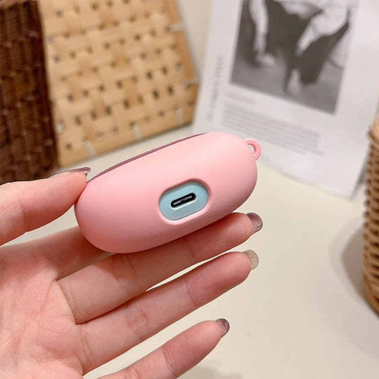 Funda Protectora Rígida Policarbonato Esmerilado para Auriculares Bluetooth Honor Earbuds X7 (Rosa)
