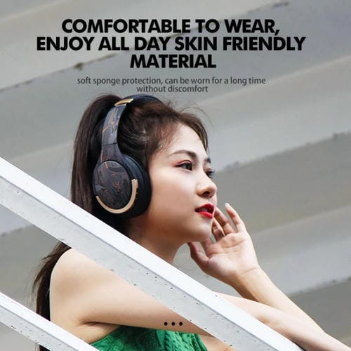 Auriculares Inalámbricos Bluetooth A6 Anc Gaming Studio (Negro)