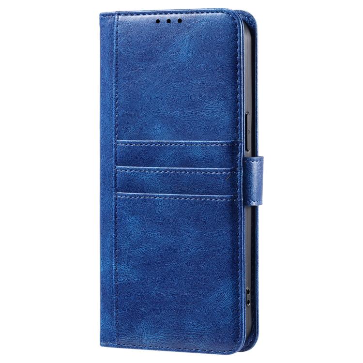 Funda de cuero con tapa para Samsung Galaxy S25 FE 5G (azul)
