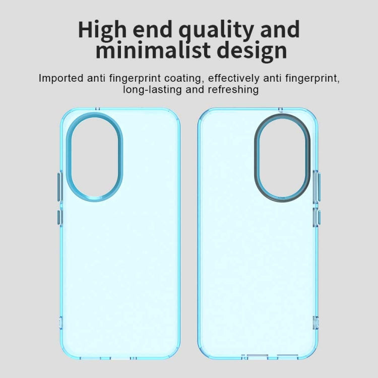 Funda híbrida TPU a prueba de golpes para Huawei Nova 12 Candy PC (Azul)