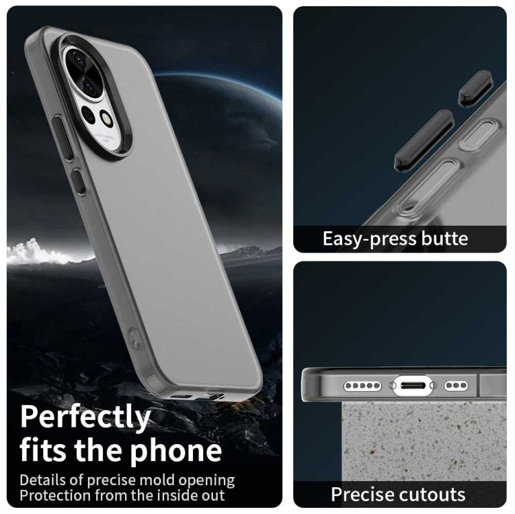 Funda Híbrida TPU para Huawei Nova 13 Candy PC a Prueba de Golpes (Negra)