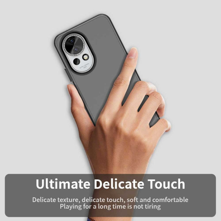 Funda Híbrida TPU para Huawei Nova 13 Candy PC a Prueba de Golpes (Negra)