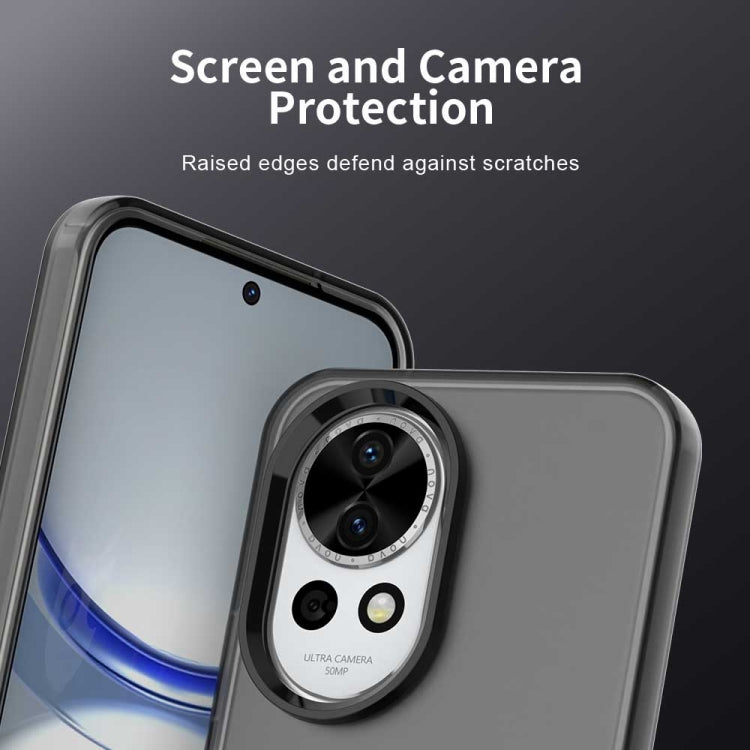 Funda Híbrida TPU para Huawei Nova 13 Candy PC a Prueba de Golpes (Negra)
