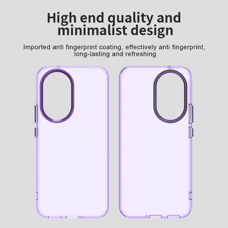 Funda híbrida TPU a prueba de golpes para Huawei Nova 13 Candy PC (Morado)