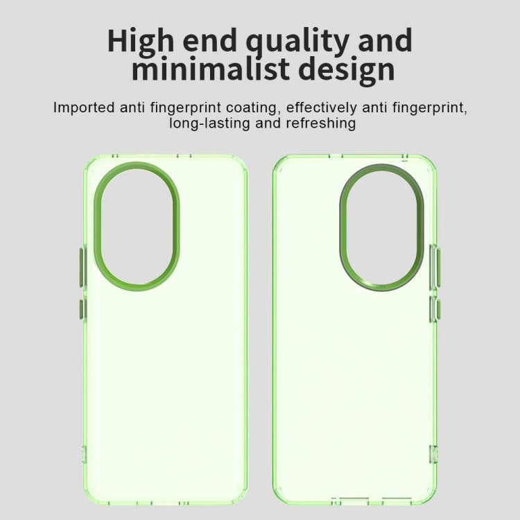 Funda híbrida TPU a prueba de golpes para Huawei Nova 13 Pro Candy PC (Verde)