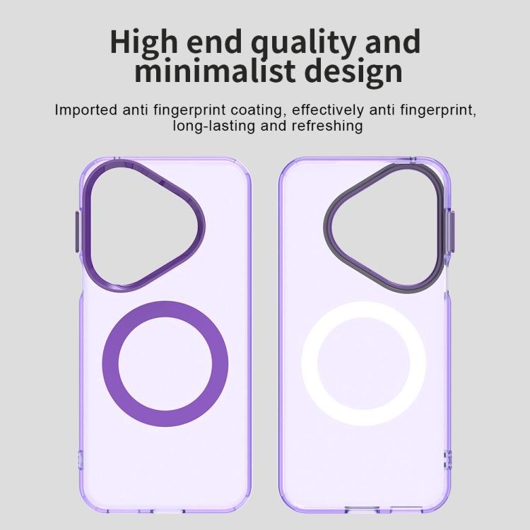 Funda híbrida de TPU y PC con Magsafe Candy para Huawei Pura 80 (morada)