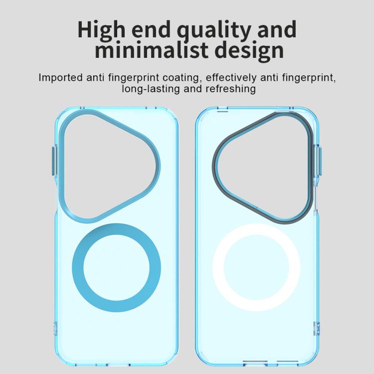 Funda híbrida de TPU y PC con Magsafe Candy para Huawei Pura 80 Ultra (azul)
