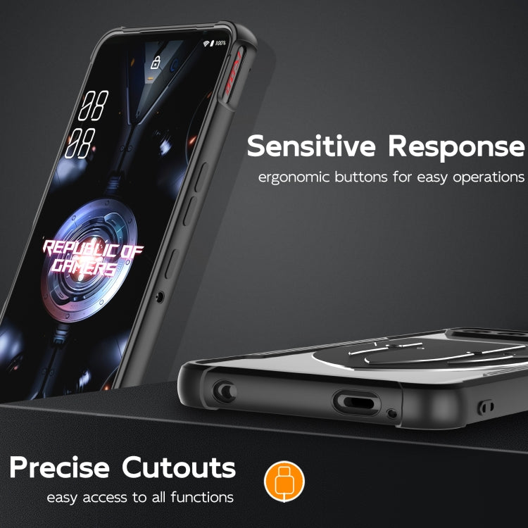 Estuche Asus Rog Phone 5 con Refrigeración 3 en 1 (Negro)