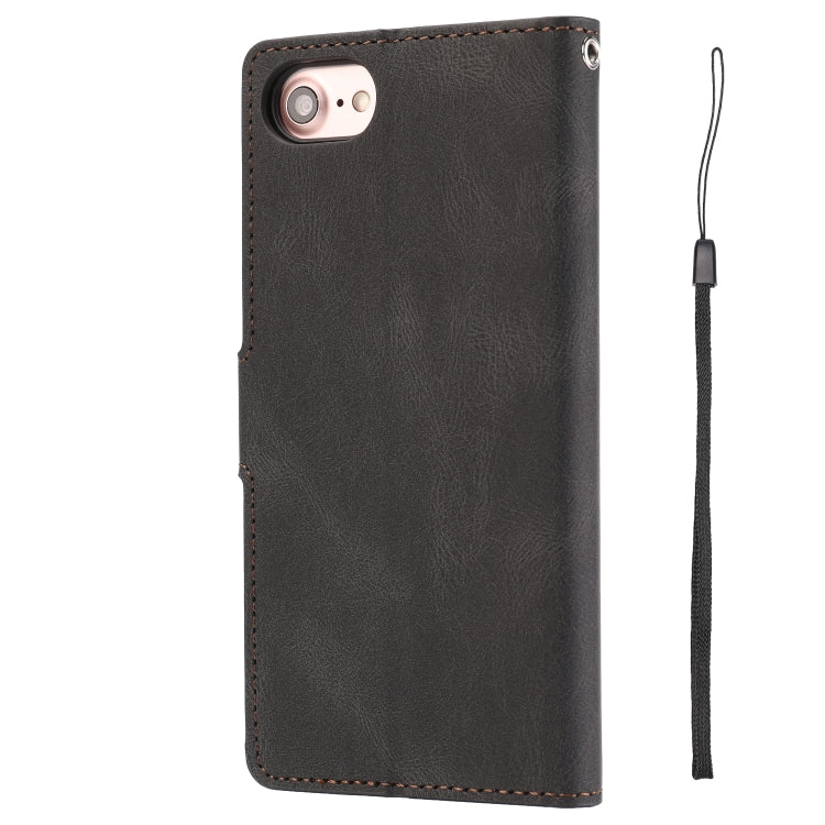 Funda Piel de Becerro con Textura de Piel de Fantasía para iPhone 16E (Negra)