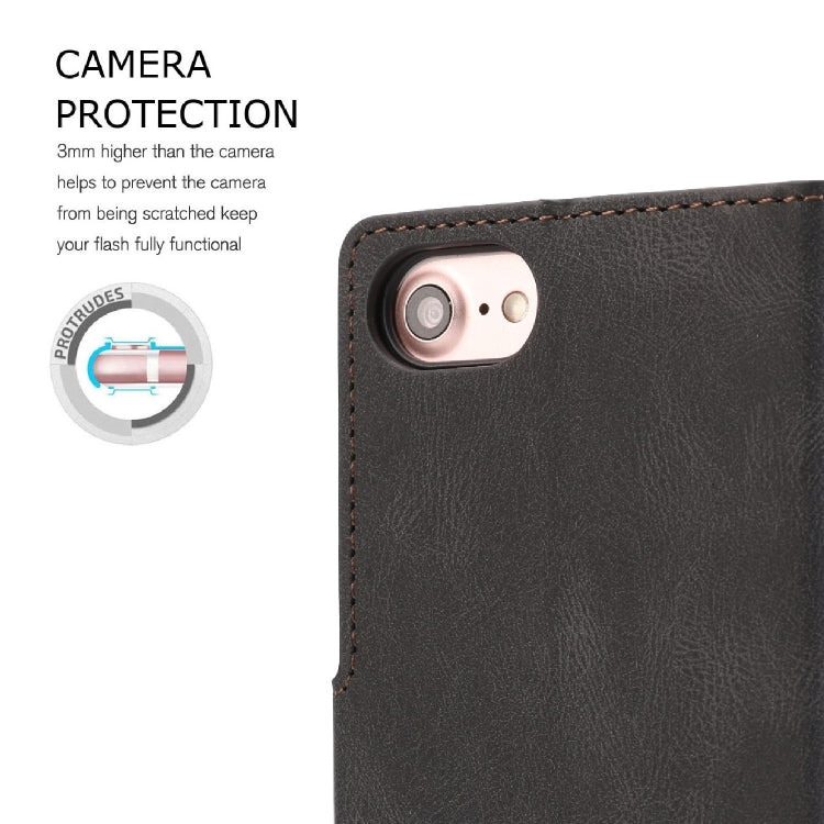 Funda Piel de Becerro con Textura de Piel de Fantasía para iPhone 16E (Negra)