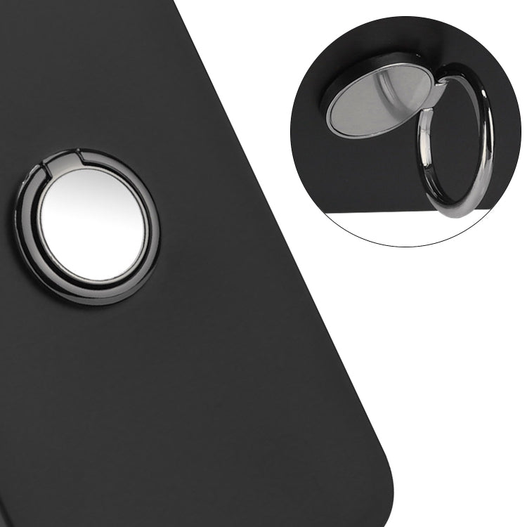 Funda TPU con Soporte de Anillo para OnePlus Nord N20 5G (Negra)