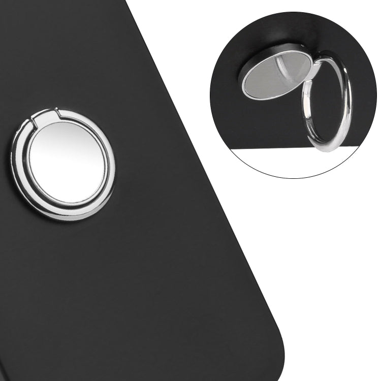 Funda TPU con Soporte de Anillo para Sony Xperia 10 Iv (Plateada)