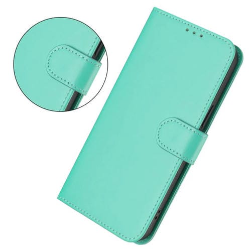 Funda de cuero con textura de piel y cordón para Infinix GT 30 Pro (verde)
