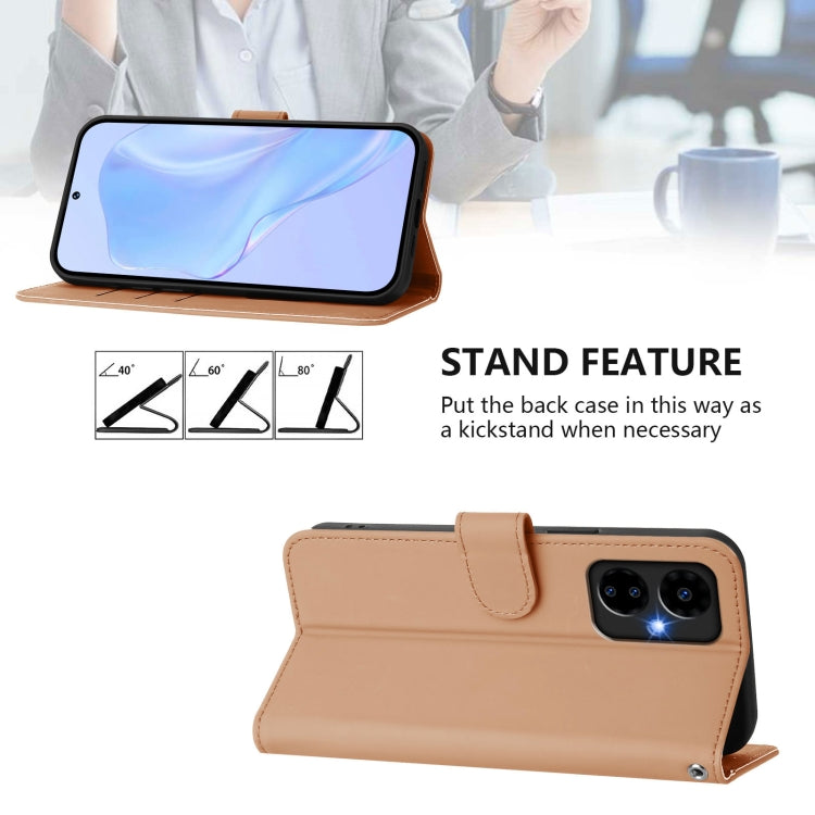 Funda de Cuero con Cordón para Boost Mobile Celero 5G 2024/3 5G (Desnudo)