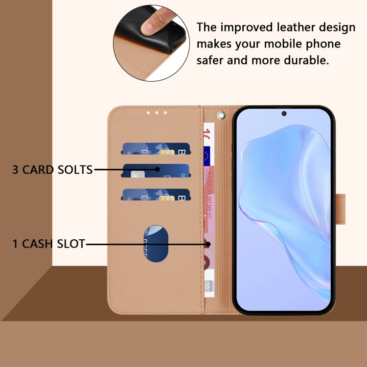 Funda de Cuero con Cordón para Boost Mobile Celero 5G 2024/3 5G (Desnudo)