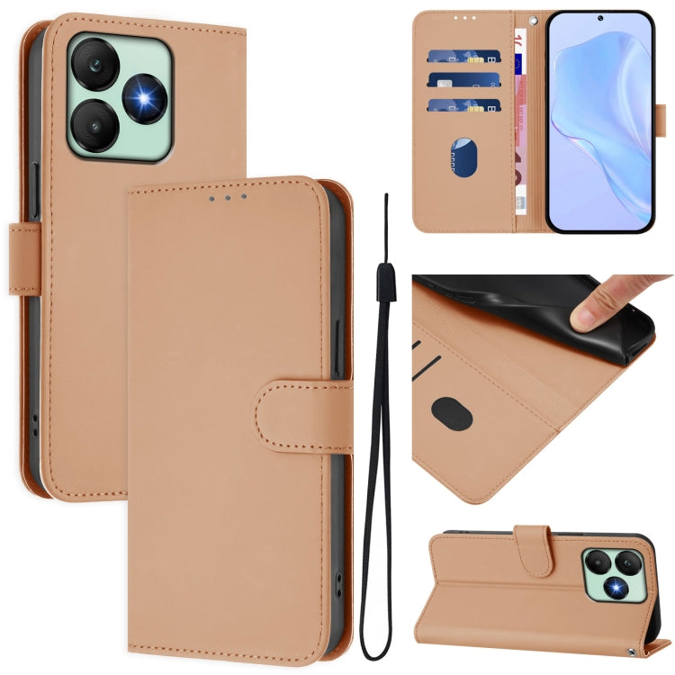 Funda de Piel con Cordón para Teléfono Wiko T20 Skin Feel (Desnudo)