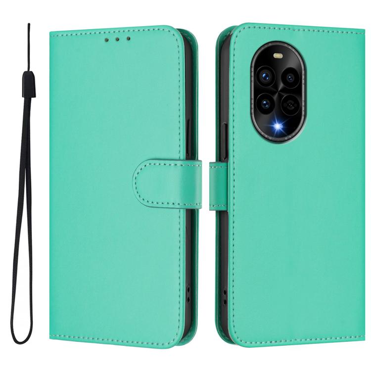 Funda de Piel Sintética con Cordón para Huawei Nova 13 Pro (Verde)