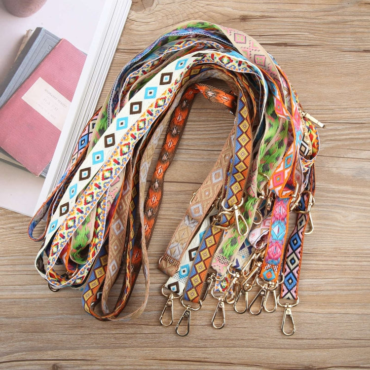 Cordón para Teléfono Móvil Estilo Étnico Retro Antipérdida para Cuello (Naranja)