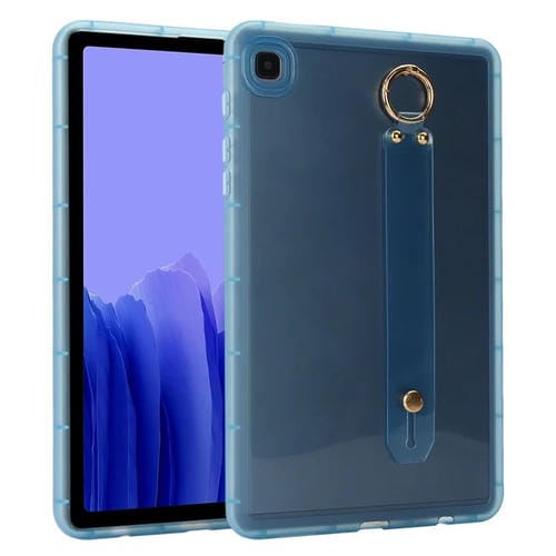 Funda híbrida TPU suave para Tablet Samsung Galaxy Tab A7 10.4 2020 T500 con soporte para pulsera (Azul)