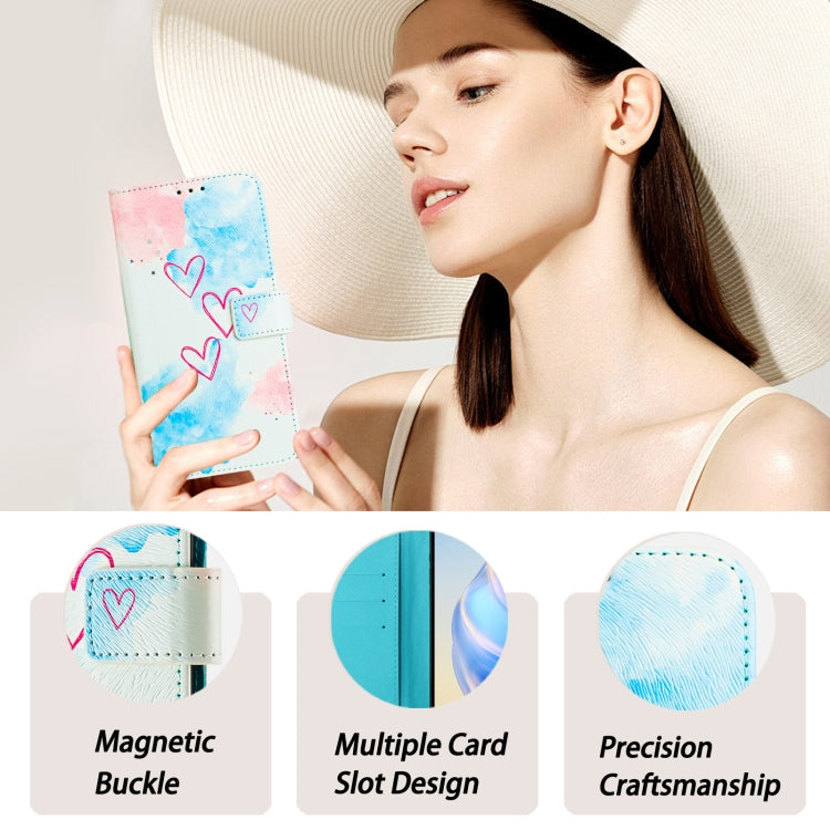 Funda de Cuero para iPhone 16E con Diseño de Dibujo Artístico (Love Me)