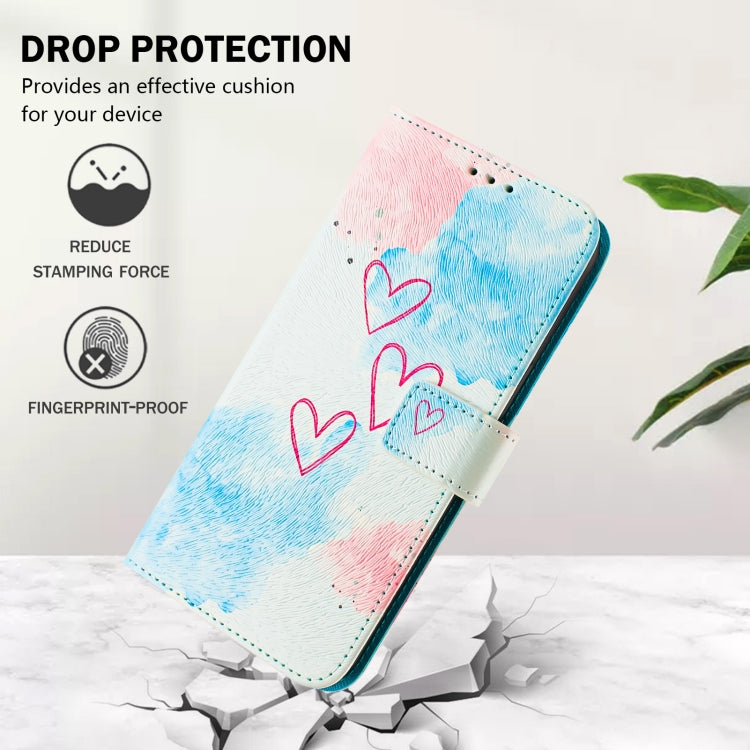 Funda de Cuero para iPhone 16E con Diseño de Dibujo Artístico (Love Me)