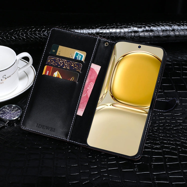 Funda de Piel Textura Cocodrilo Sony Xperia 1 Vi (Negra)